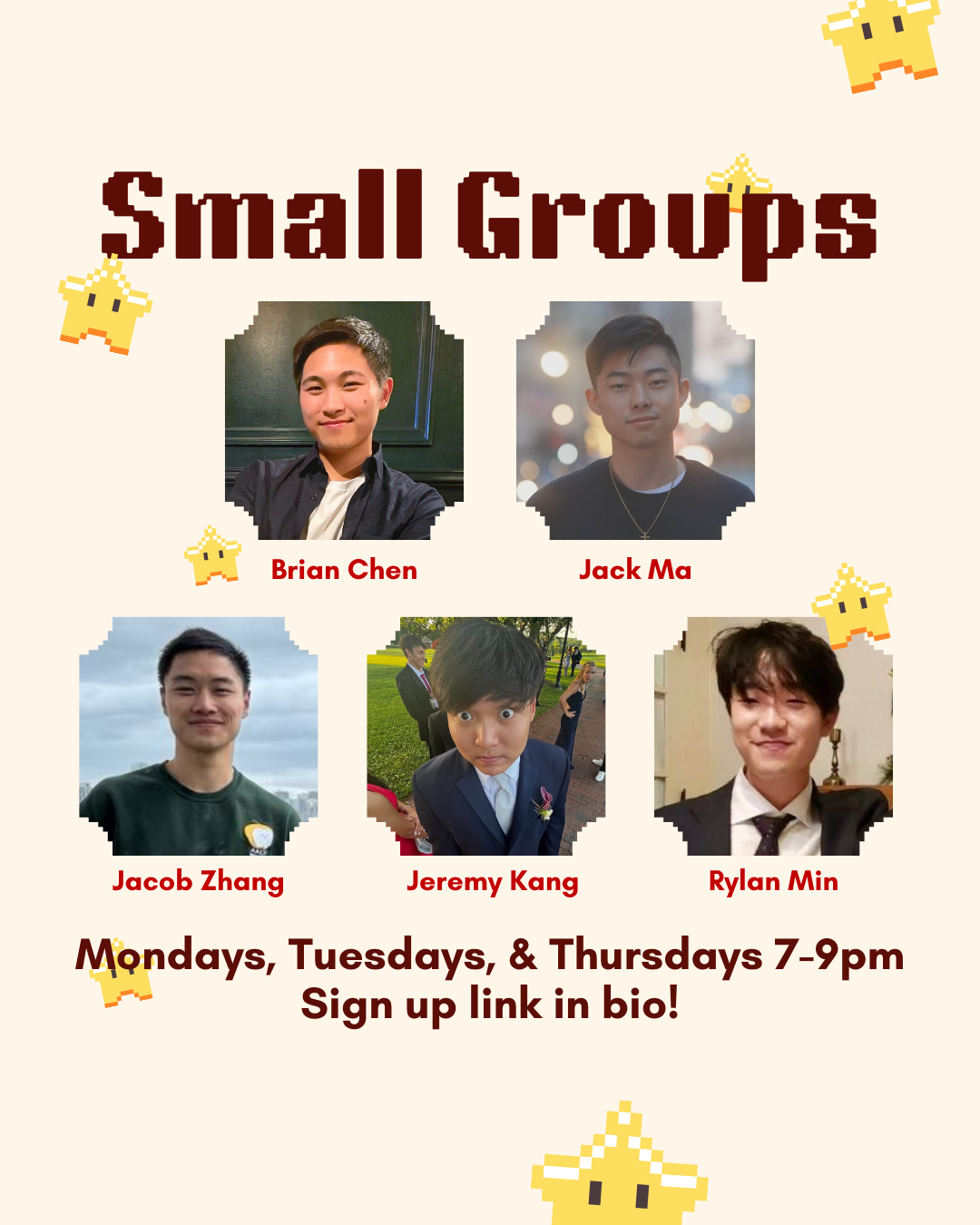 Small Group Leaders Introduction Graphic